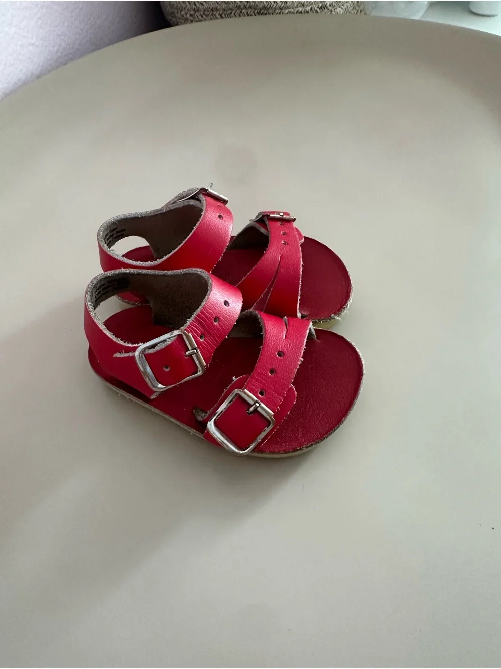 Sun-San Sea-Wee Red Sandals